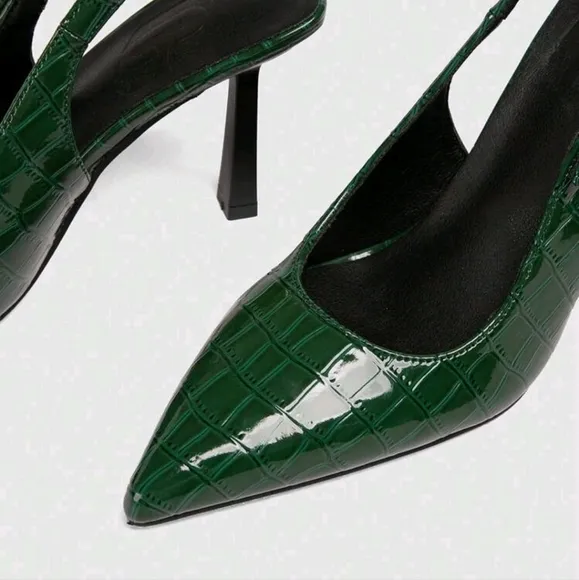 Women Back Strap Bowknot Decor High Heel Pumps