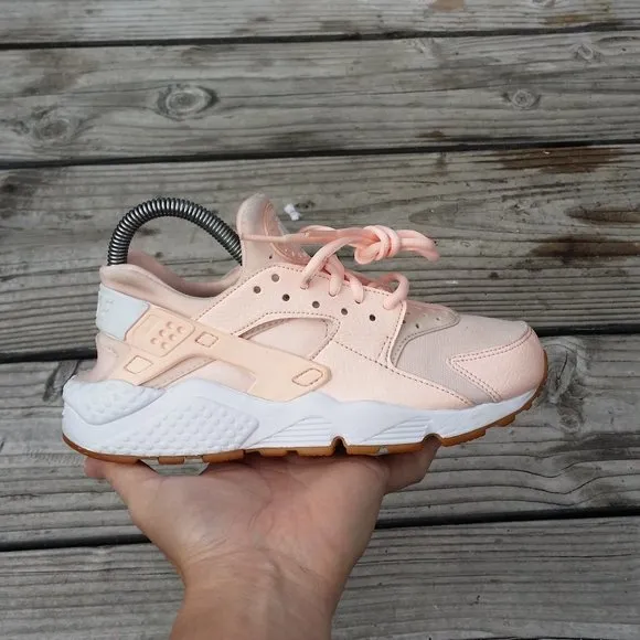 Women Nike Air Huarache Run Sunset Tint Running Shoes Sneakers