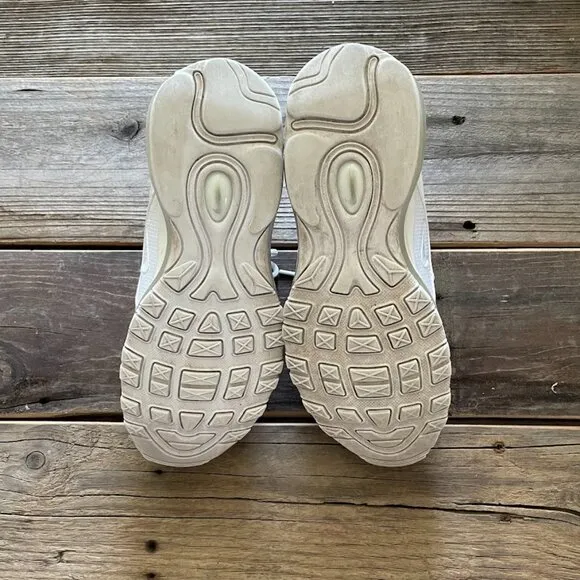 Women Size 6.5 / Size 5 Youth Nike Air Max 97 White Running Shoes Sneakers