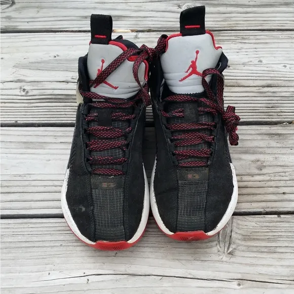 Women Size 7.5 / Size 6 Youth Nike Air Jordan 35 Bred Basketball Sneakers Shoes