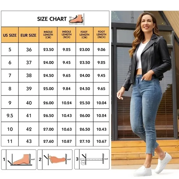Women Slip-On Platform Loafers Casual Comfortable Flat Shoes