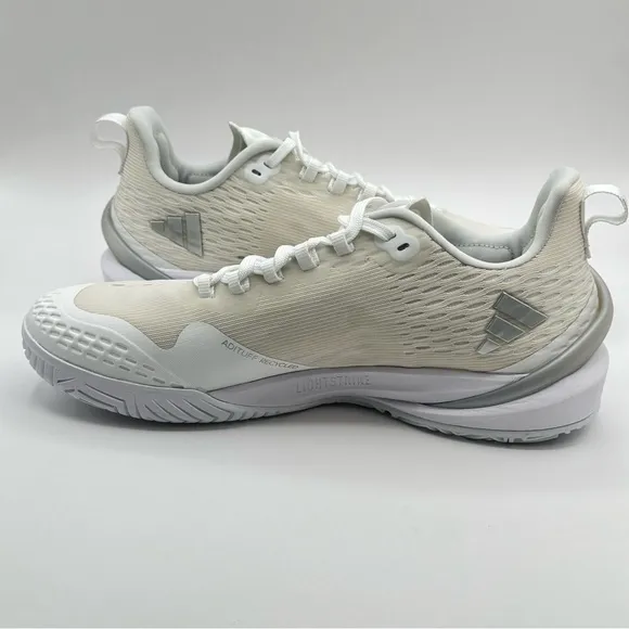 Women’s Adidas Adizero Cybersonic Tennis Pickleball Shoes White IG9516 Sz 9 New