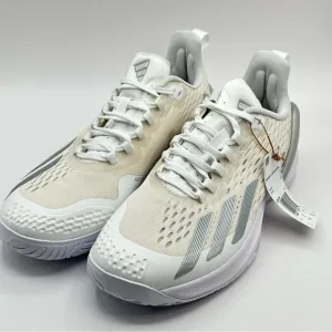 Women’s Adidas Adizero Cybersonic Tennis Pickleball Shoes White IG9516 Sz 9 New