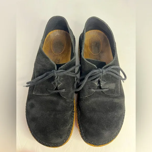 Women’s BIRKENSTOCK GARY SUEDE LEATHER SHOES Size Euro 37 US 6/6.5