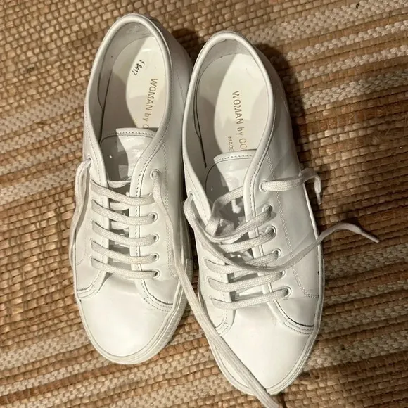 WOMENS BY COMMON PROYECT MADE IN ITALY  SIZE 36 PLATFORM SNEAKERS WOMENS SHOES
