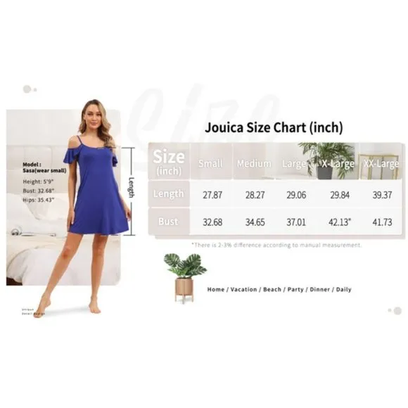 Women's Casual Spaghetti Strap Sundress Dress, Rose Black