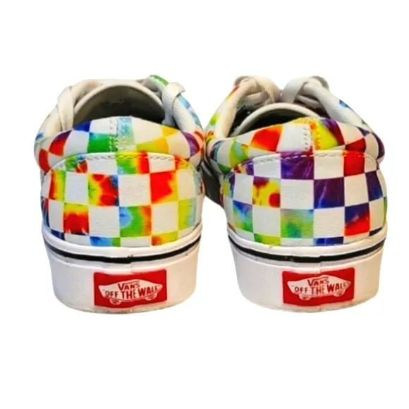Womens Colorful ComfyCush Era Vans Sneakers