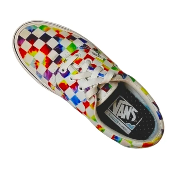 Womens Colorful ComfyCush Era Vans Sneakers