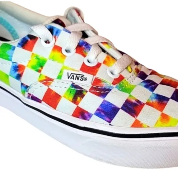 Womens Colorful ComfyCush Era Vans Sneakers