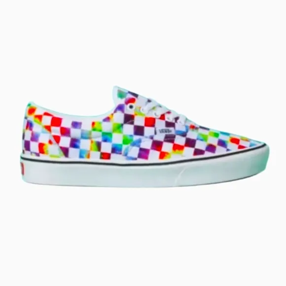 Womens Colorful ComfyCush Era Vans Sneakers