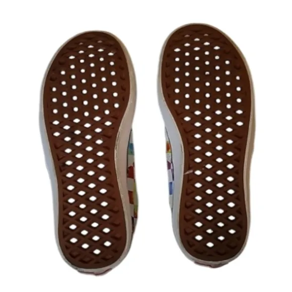 Womens Colorful ComfyCush Era Vans Sneakers