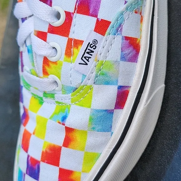 Womens Colorful ComfyCush Era Vans Sneakers