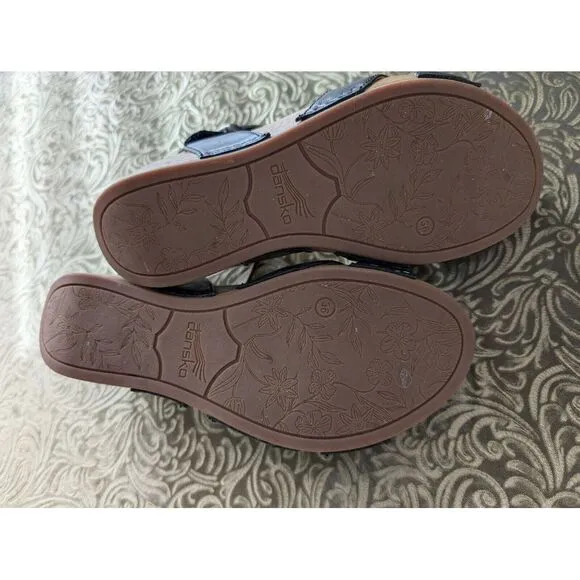 Women's Dansko Laurie Black Burnished Calf