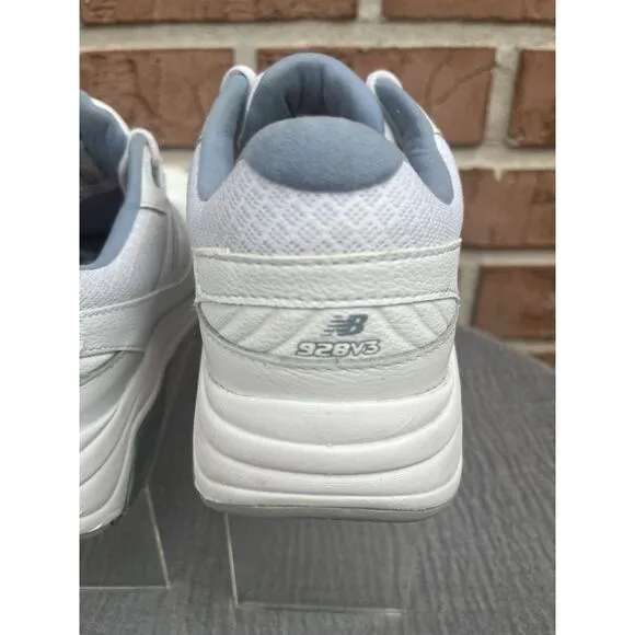 Women's New Balance 928V3 White Comfort Walking Athletic Sneaker Size 8.5D