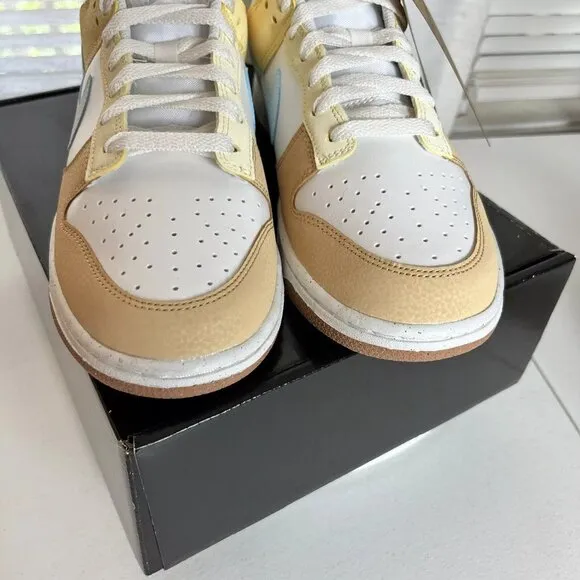 Women's Nike Dunk Low Next‎ Nature 'Soft Yellow' FZ4347 100 Shoes Size 9.5