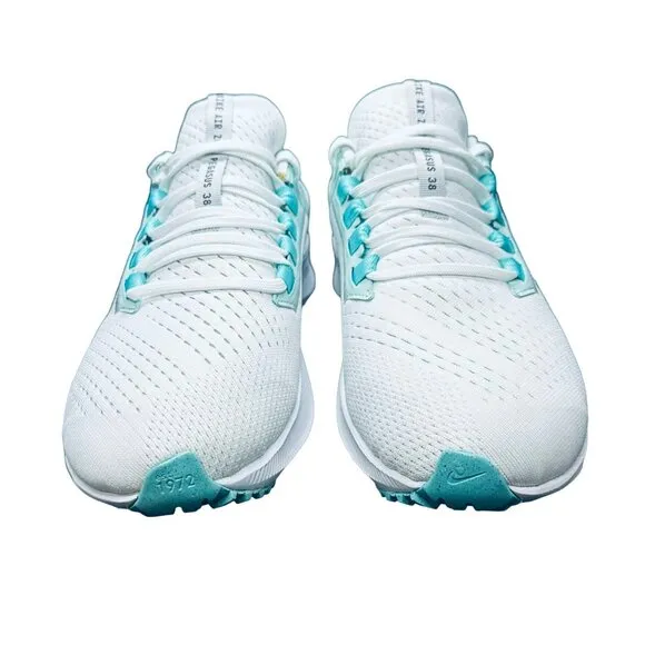 🤩Women's Shoes Nike Air Zoom Pegasus 38 Road Running White Green CW7358-102 New