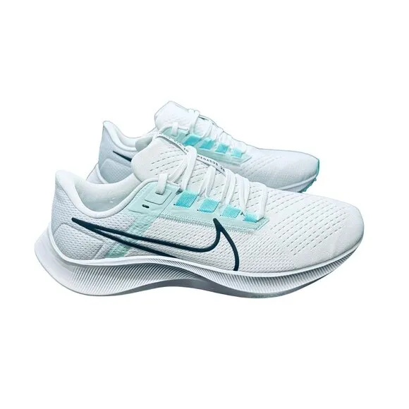 🤩Women's Shoes Nike Air Zoom Pegasus 38 Road Running White Green CW7358-102 New