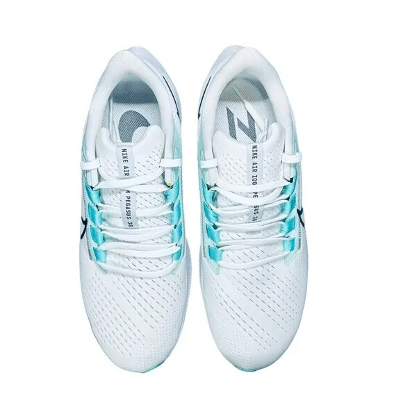 🤩Women's Shoes Nike Air Zoom Pegasus 38 Road Running White Green CW7358-102 New