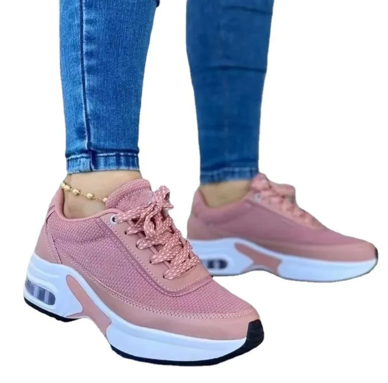 Women’s Thick Sole Mesh Casual Sneakers
