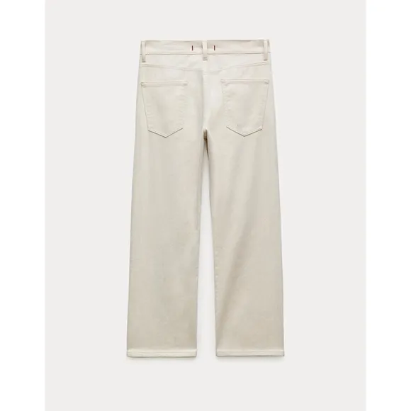 Women's Zara White/Cream Jeans Size 28