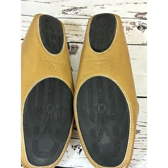 Women's Cole Haan Loafers Gold 8 B
