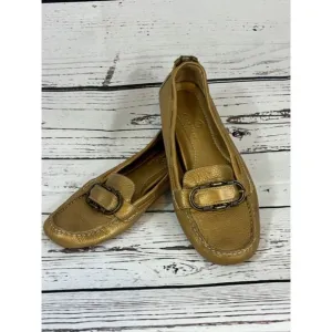 Women's Cole Haan Loafers Gold 8 B