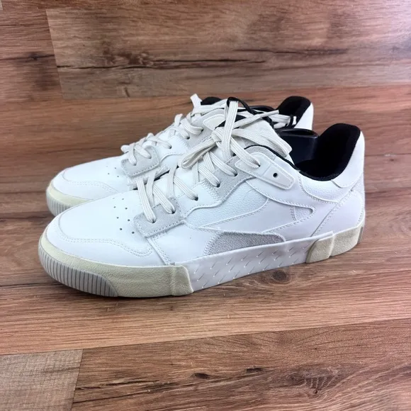 Zara  Men White  Mesh Chunky Sole Sneaker Trainer US size
