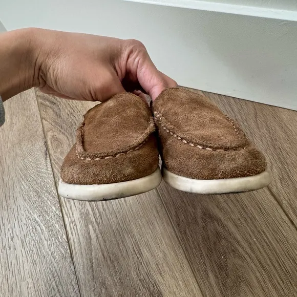 Zara Suede Boat Shoes 6.5