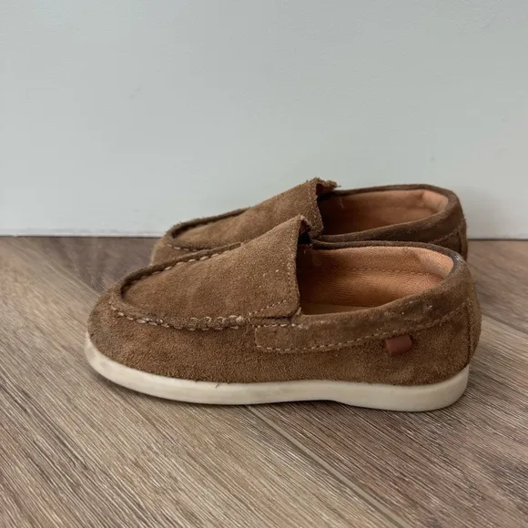 Zara Suede Boat Shoes 6.5