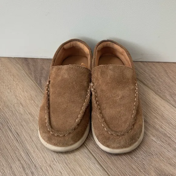 Zara Suede Boat Shoes 6.5