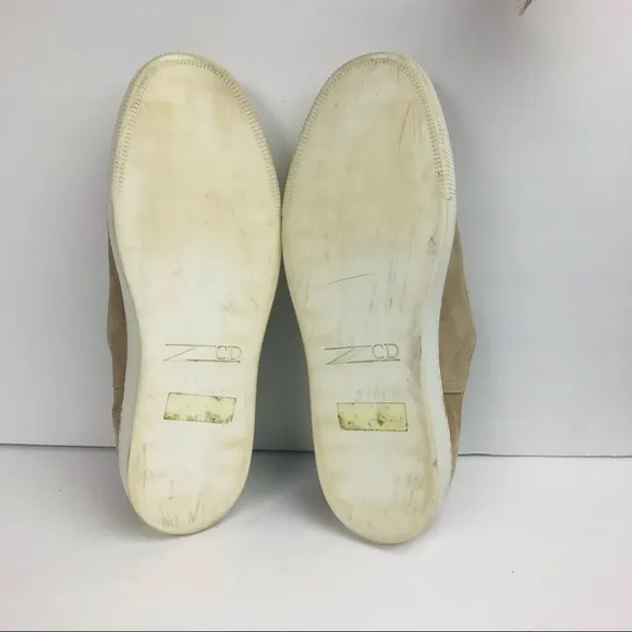 ZCD Montreal beige suede shoes. Size 9.5 Eur 41 Will fit