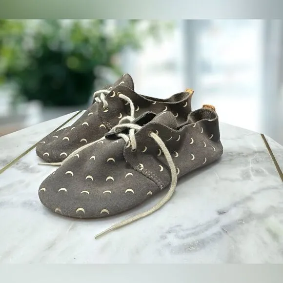 Zuzii handmade in LA Italian Calf Suede Leather Boots moccasins Shoes Size 11